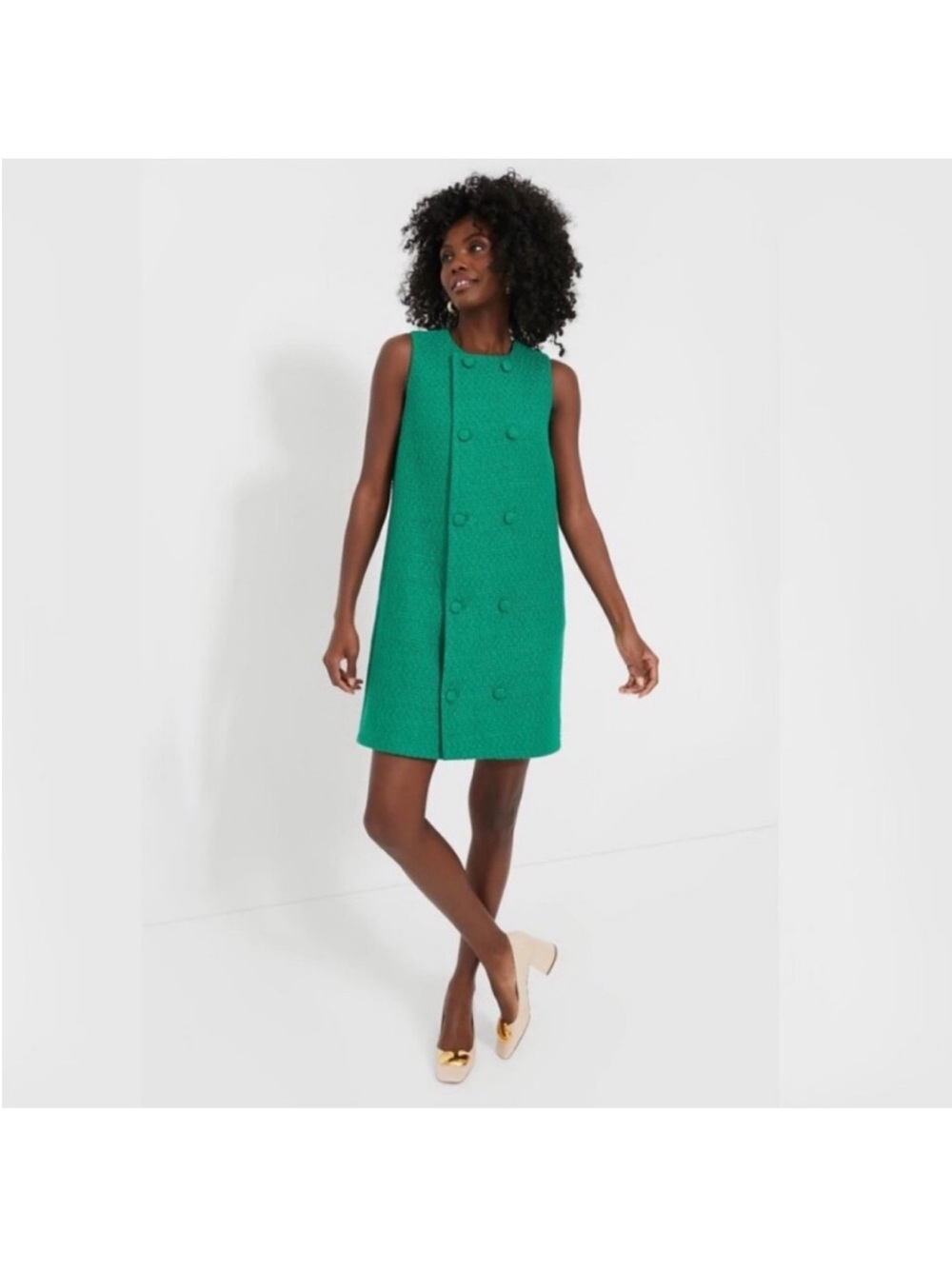 Tuckernuck Greene Tweed Shift Dress Sz XXL